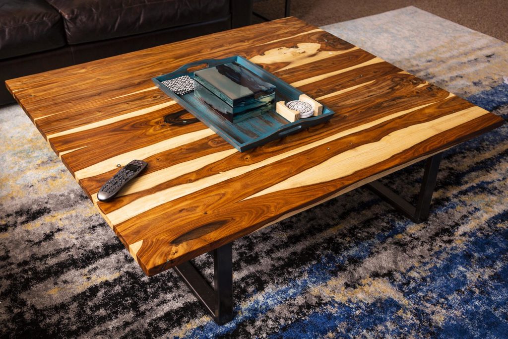 Custom Hardwood Coffee Table